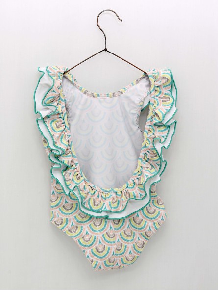 Bañador niña estampado Revival