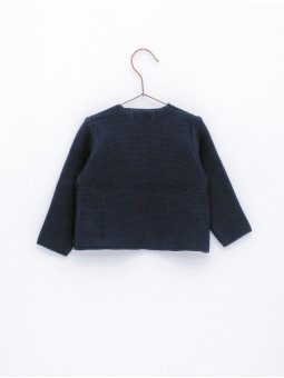 Garter stitch jacket