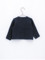 Garter stitch jacket