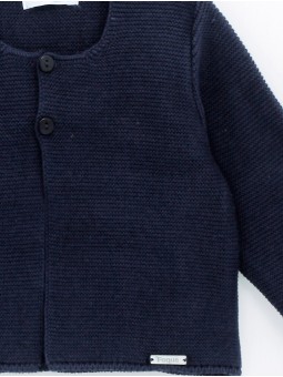 Garter stitch jacket