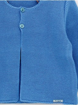 Garter stitch jacket