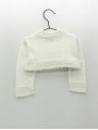 Chaqueta puntas redondas con puntilla