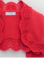 Chaqueta con ondas e calados