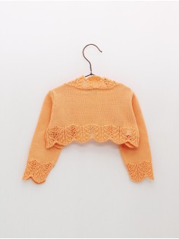 Jacket with waves and openwork