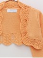 Chaqueta con ondas y calados