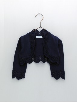 Jacket with waves and openwork