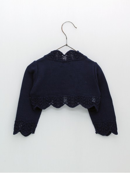 Jacket with waves and openwork