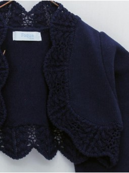 Jacket with waves and openwork