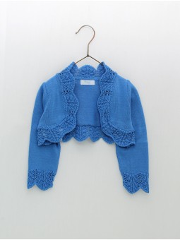 Jacket with waves and openwork