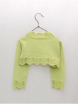 Jacket with waves and openwork