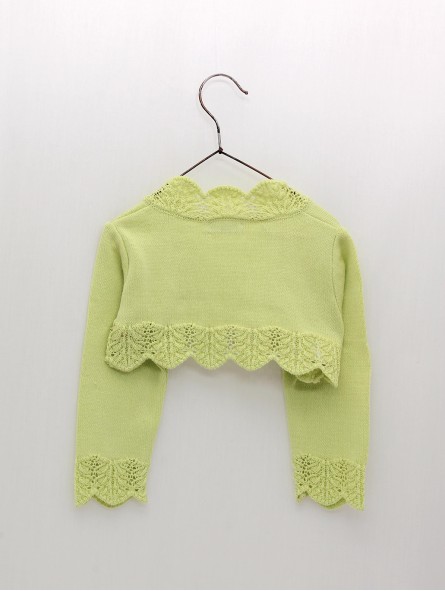 Jacket with waves and openwork
