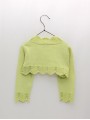 Chaqueta con ondas e calados