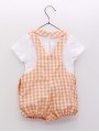 Nana T-shirt and dungarees set