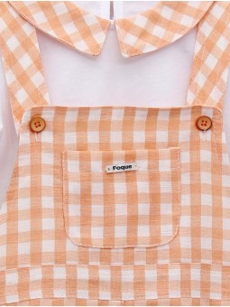 Nana T-shirt and dungarees set
