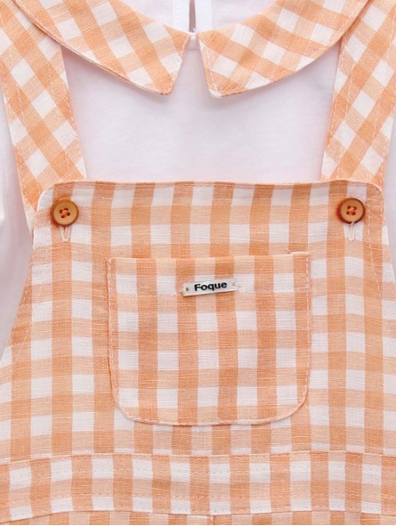 Nana T-shirt and dungarees set