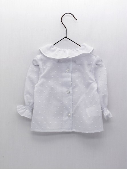 Blusa plumeti pescozo volante