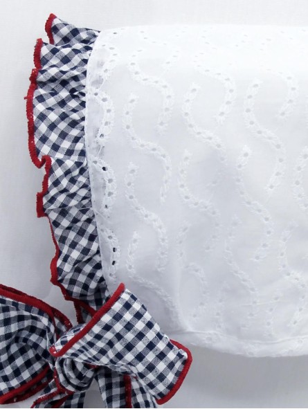 Nico embroidered bonnet