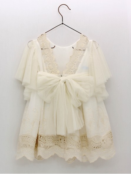 Vestido Greca Bordada Betania