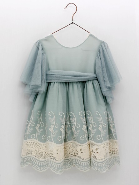 Vestido Greca Bordada Betania