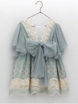 Vestido Greca Bordada Betania