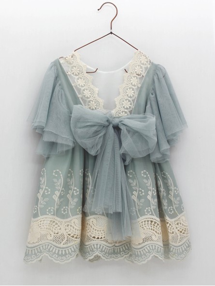 Vestido Greca Bordada Betania
