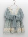 Betania Embroidered Fretwork Dress