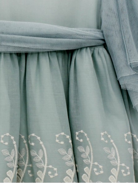 Vestido Greca Bordada Betania