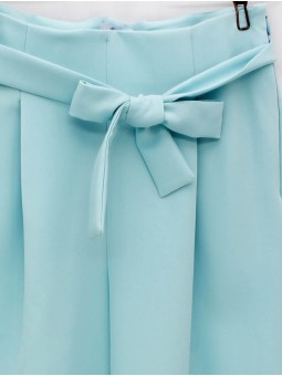 High-waisted trousers
