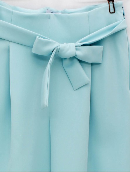 High-waisted trousers