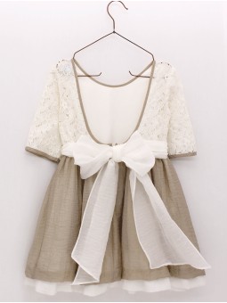 Vestido corte cintura Amélie