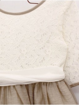 Vestido corte cintura Amélie