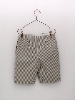 PANTALÓN CORTO RAYAS SERSUCKER CC. DANTE