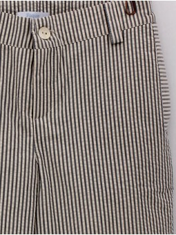 PANTALÓN CORTO RAYAS SERSUCKER CC. DANTE