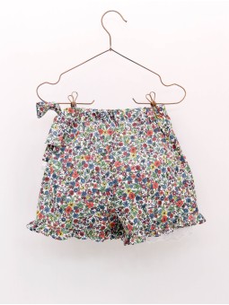 Falda pantalón de flores