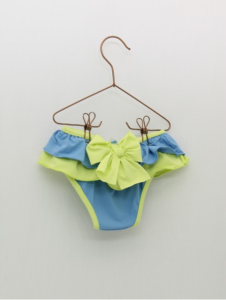 Two-Tone Swimming Costume