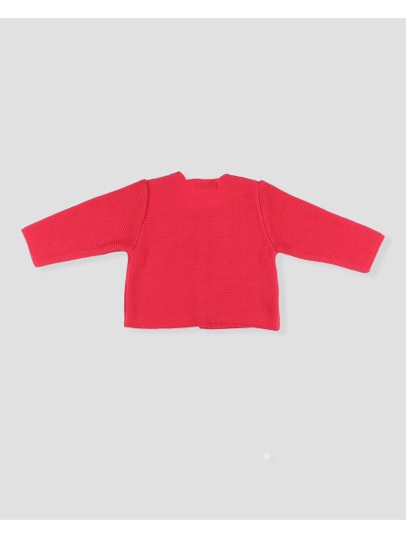 Garter stitch jacket