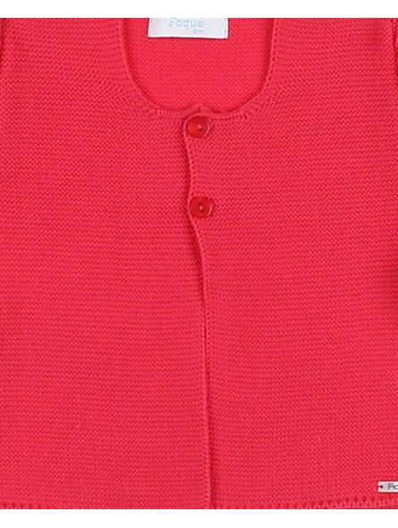 Garter stitch jacket