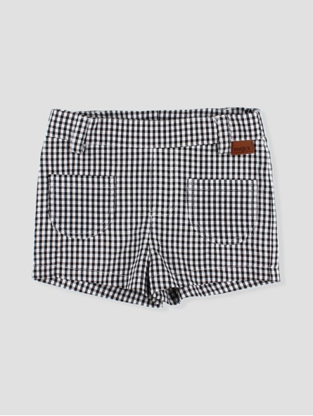 Calça curta Vichy