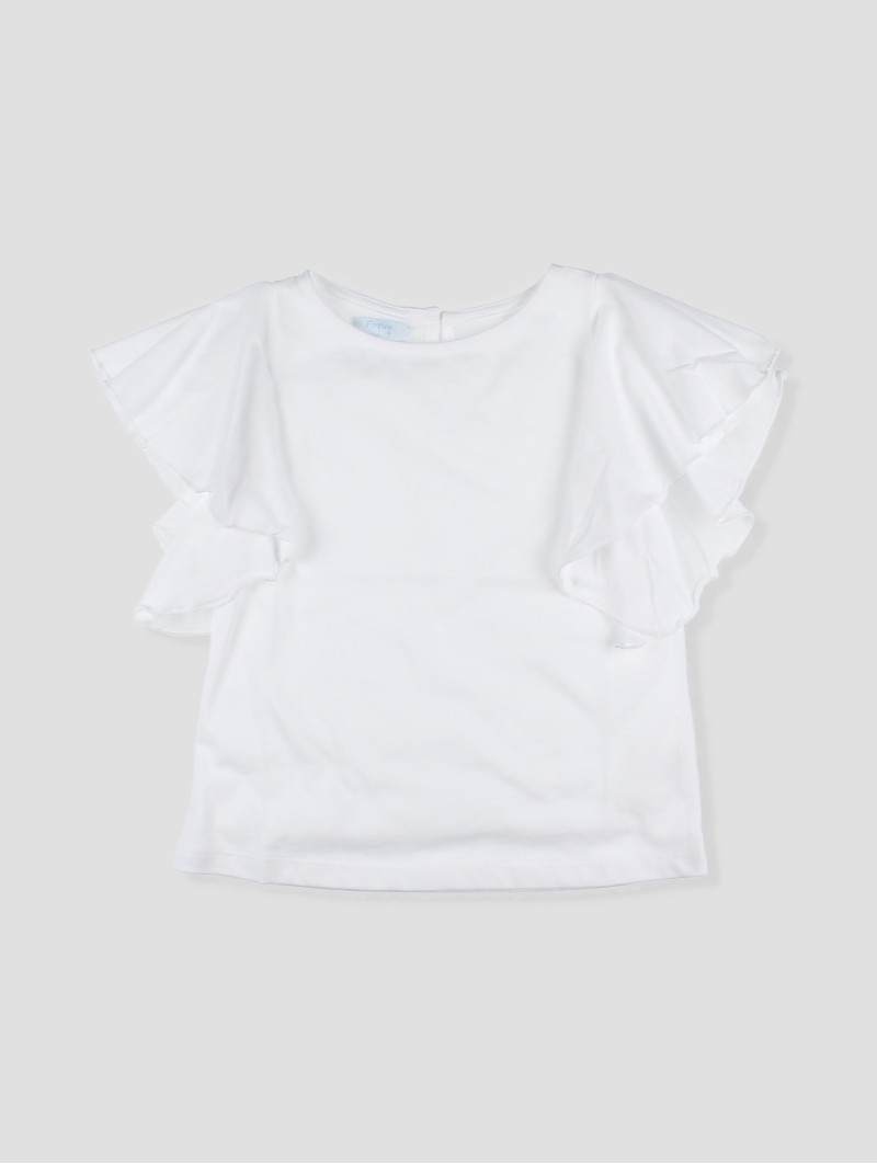 Camiseta con volantes