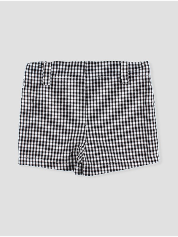 Calça curta Vichy