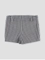 Calça curta Vichy