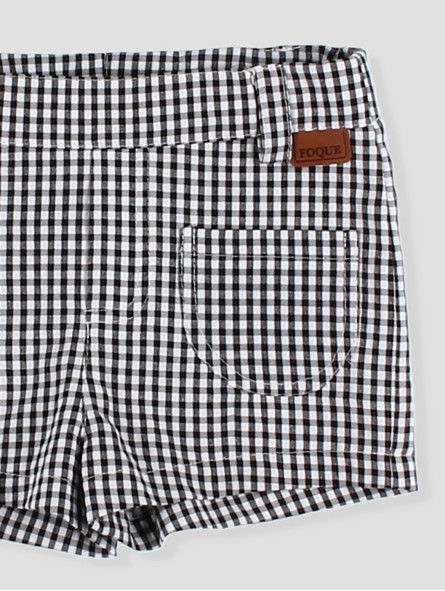 Pantalón corto Vichy