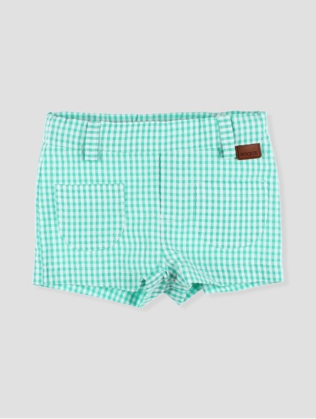 Calça curta Vichy