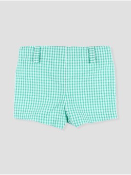Pantalón corto Vichy