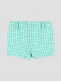 Calça curta Vichy