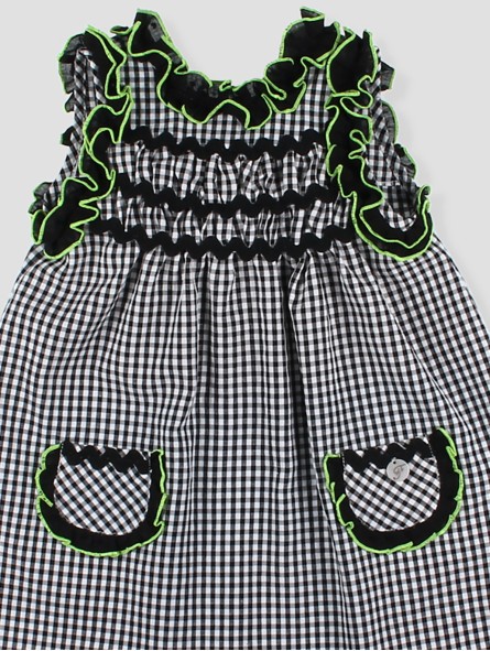 Capri ichy check dress