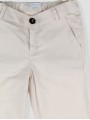 Long basic canvas trousers