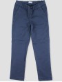 Long basic canvas trousers
