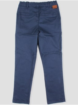 Long basic canvas trousers