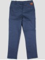 Long basic canvas trousers